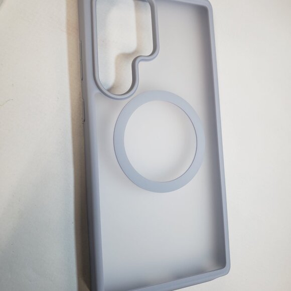 Torras Magnetic Samsung Galaxy S25 Ultra Case, MagSafe, Shockproof. Gray - Picture 7 of 10